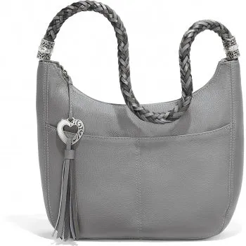 Barbados Ziptop Hobo | Dove Gray