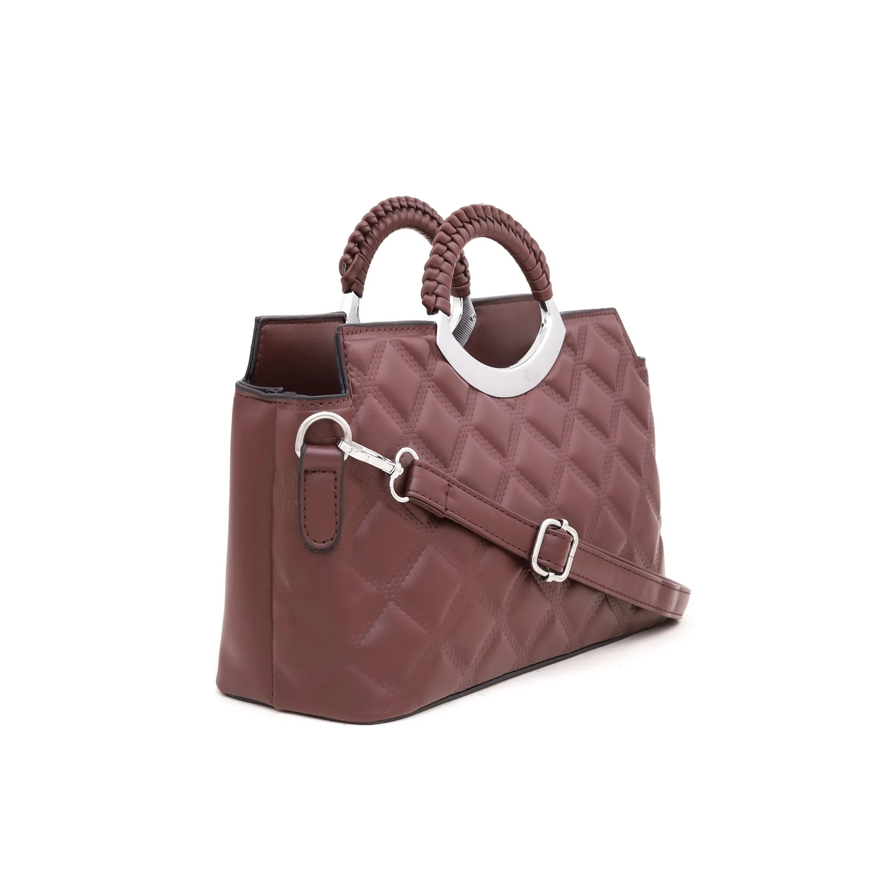 Brown Formal Hand Bag P35899