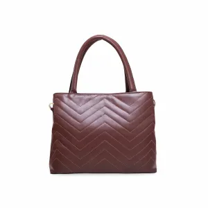 Brown Formal Hand Bag P55515