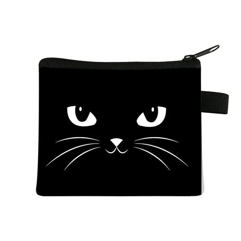 Cartoon Cat Coin  Clutch