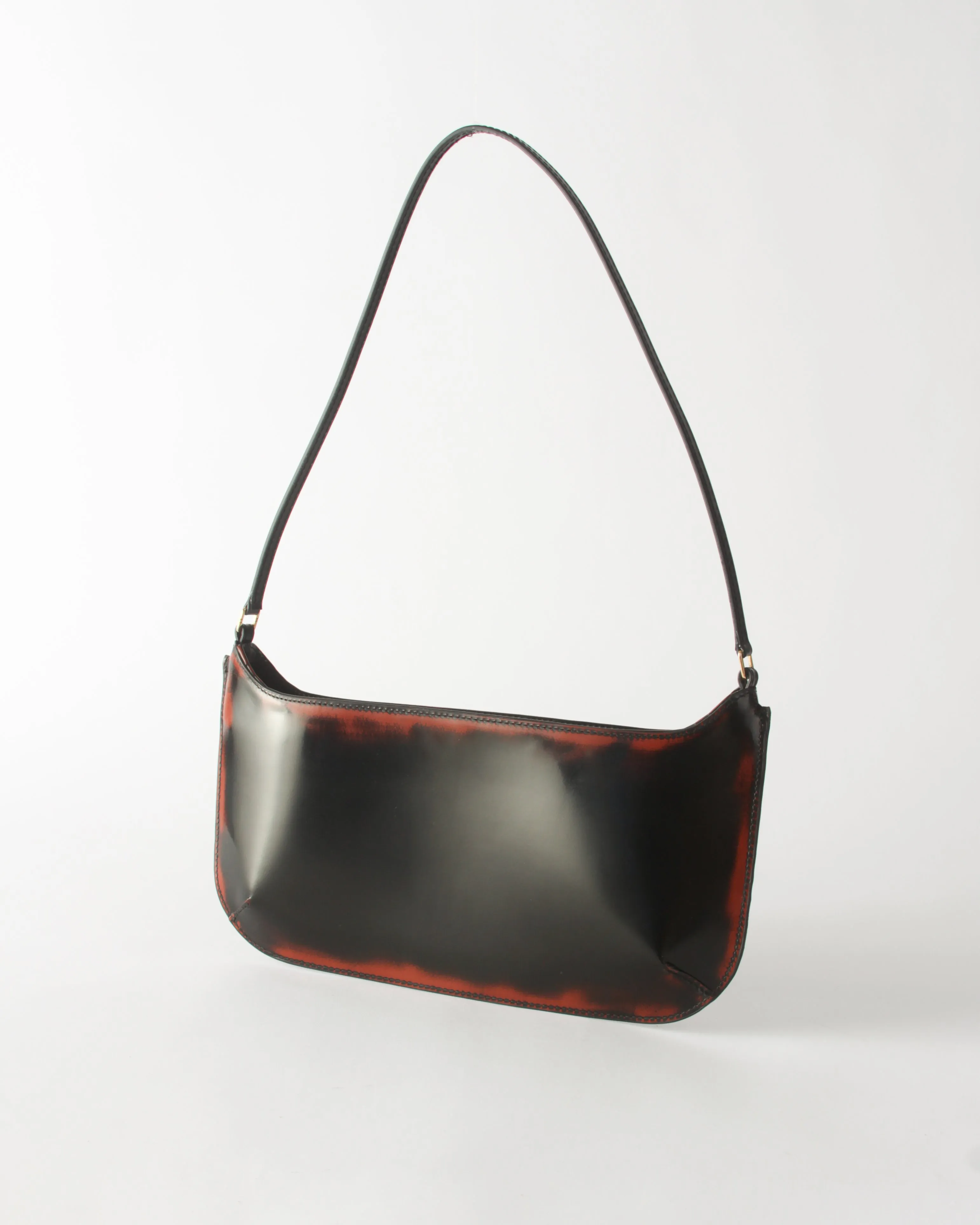 Cassie Bag Leather Brushed Black