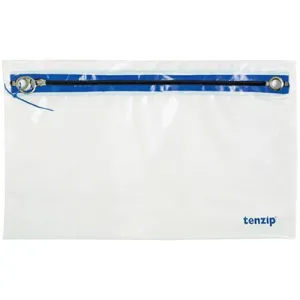 Cumberland Tenzip Security Bags C4 324 X 229Mm White Pack 3