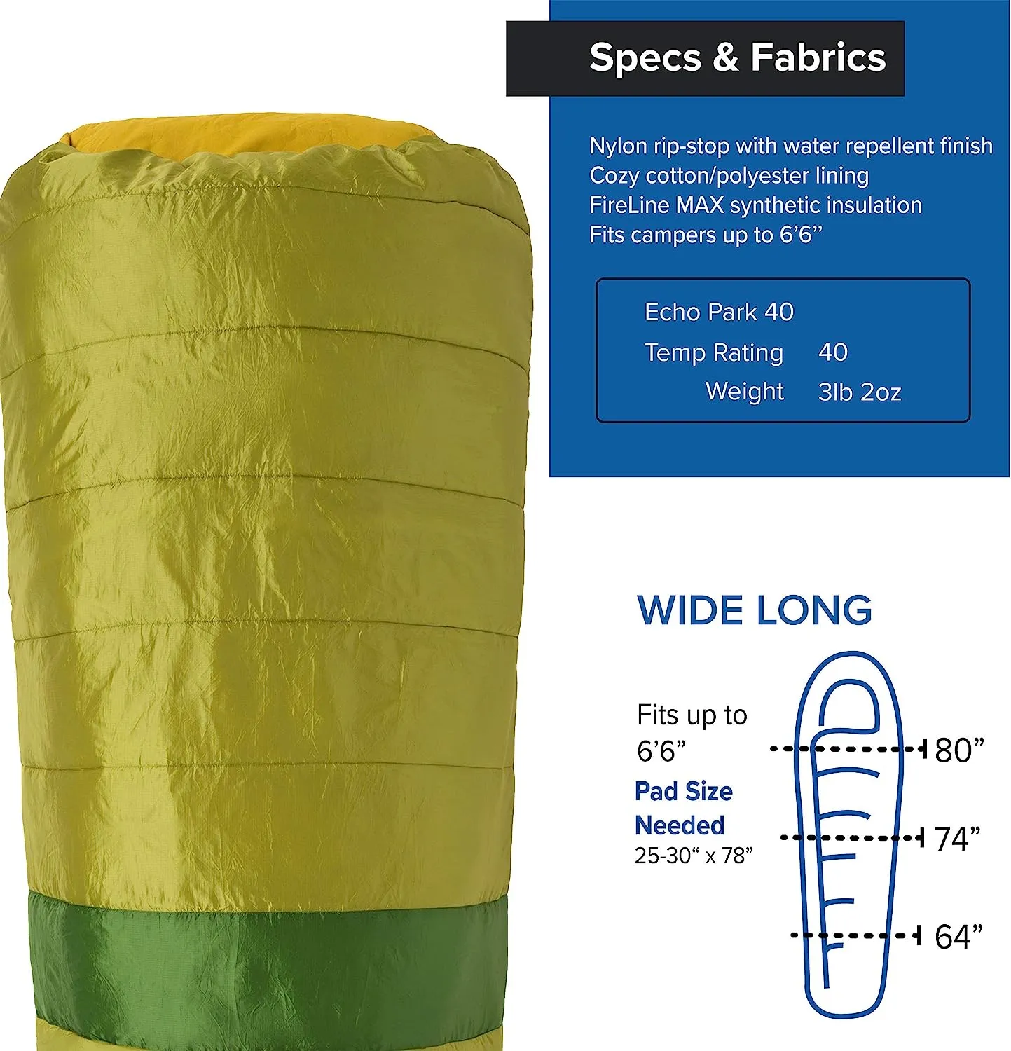 Echo Park 40° SLEEPING BAG