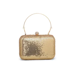 Golden Fancy Clutch P23843