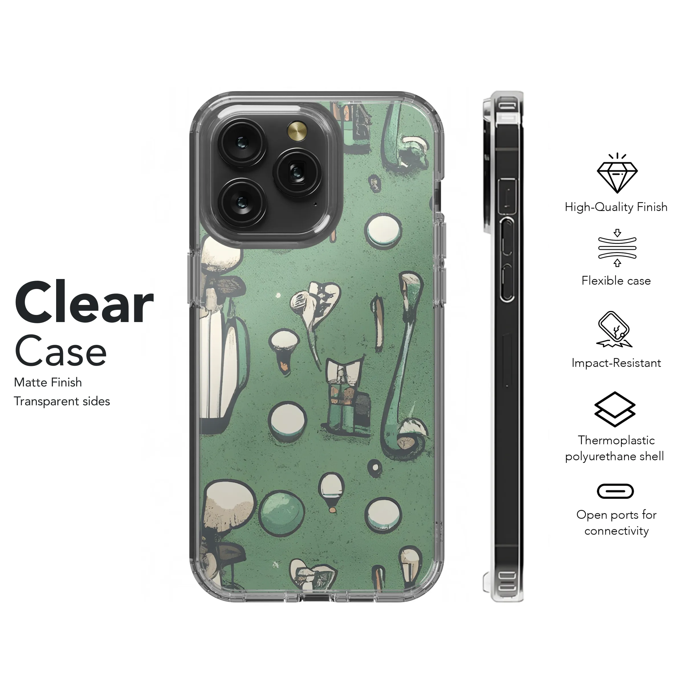 Golf Phone Case iPhone Samsung Cover Pixel 3747