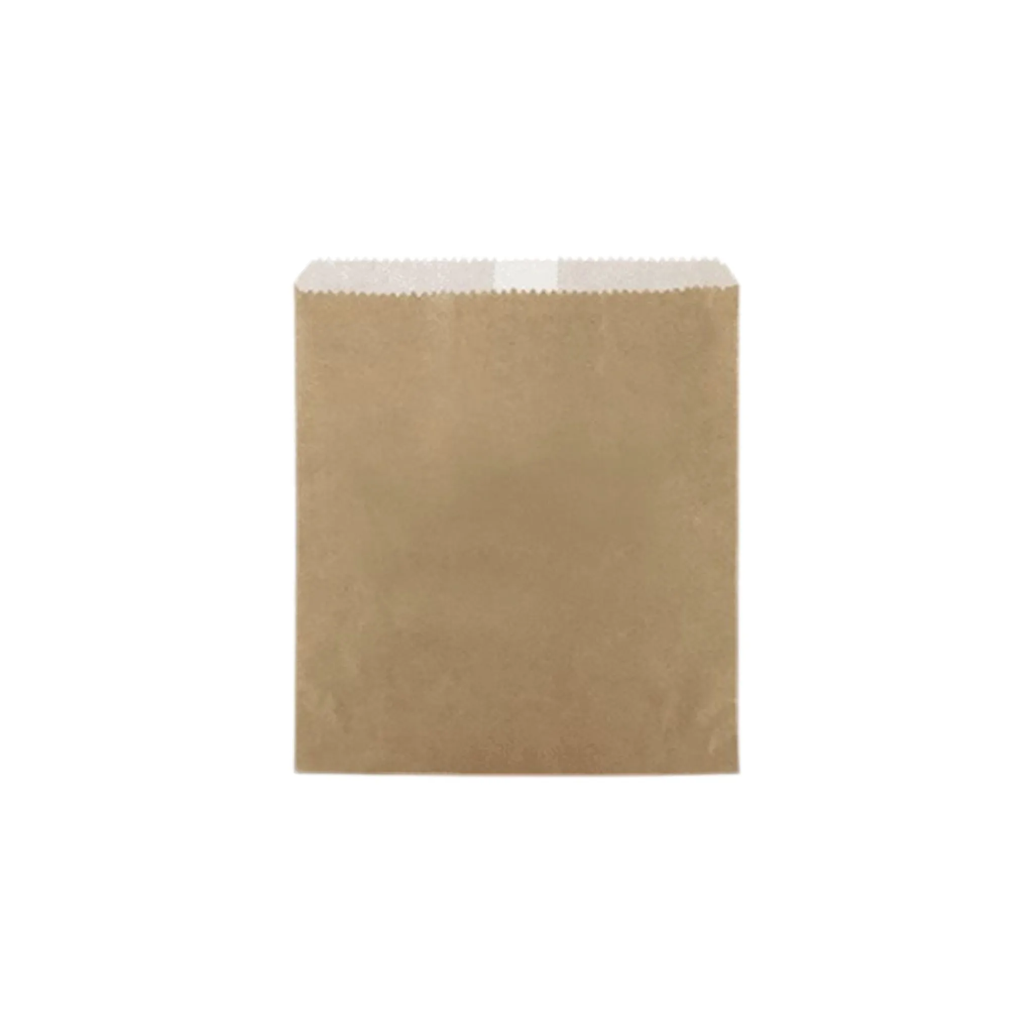 Greaseproof Chicken Kraft Brown Duplex Paper Lined Bag Quarter Size-1/4 140x220mm 100pack