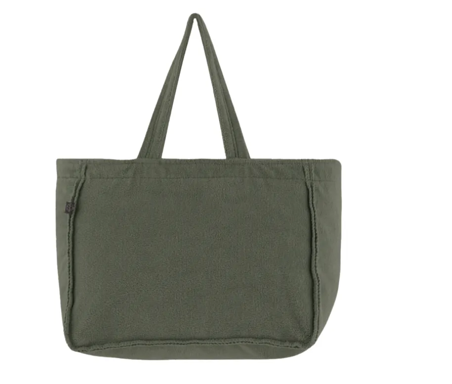 Green Terry Carry-All Tote Bag