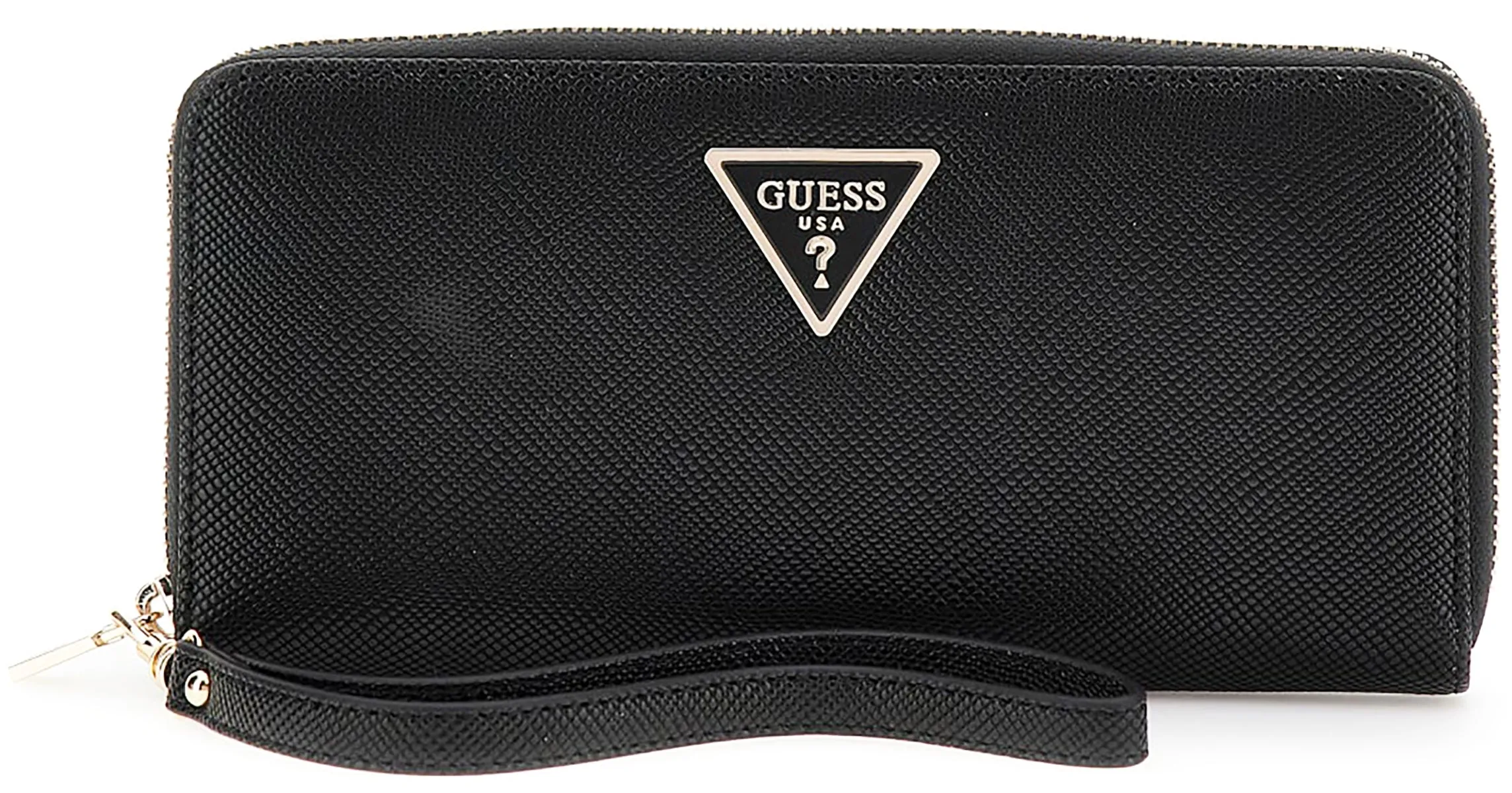 Guess Laurel Maxi Zip SLG In Black For Women