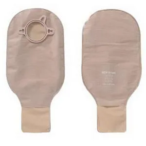 Hollister New Image Two-Piece Drainable Pouch, 2-3/4" Flange, Clamp Closure, Beige