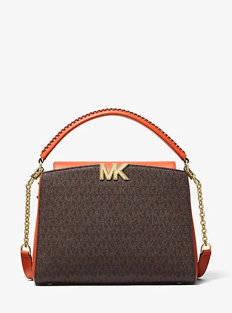 Karlie Medium Logo Satchel