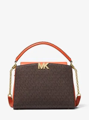 Karlie Medium Logo Satchel