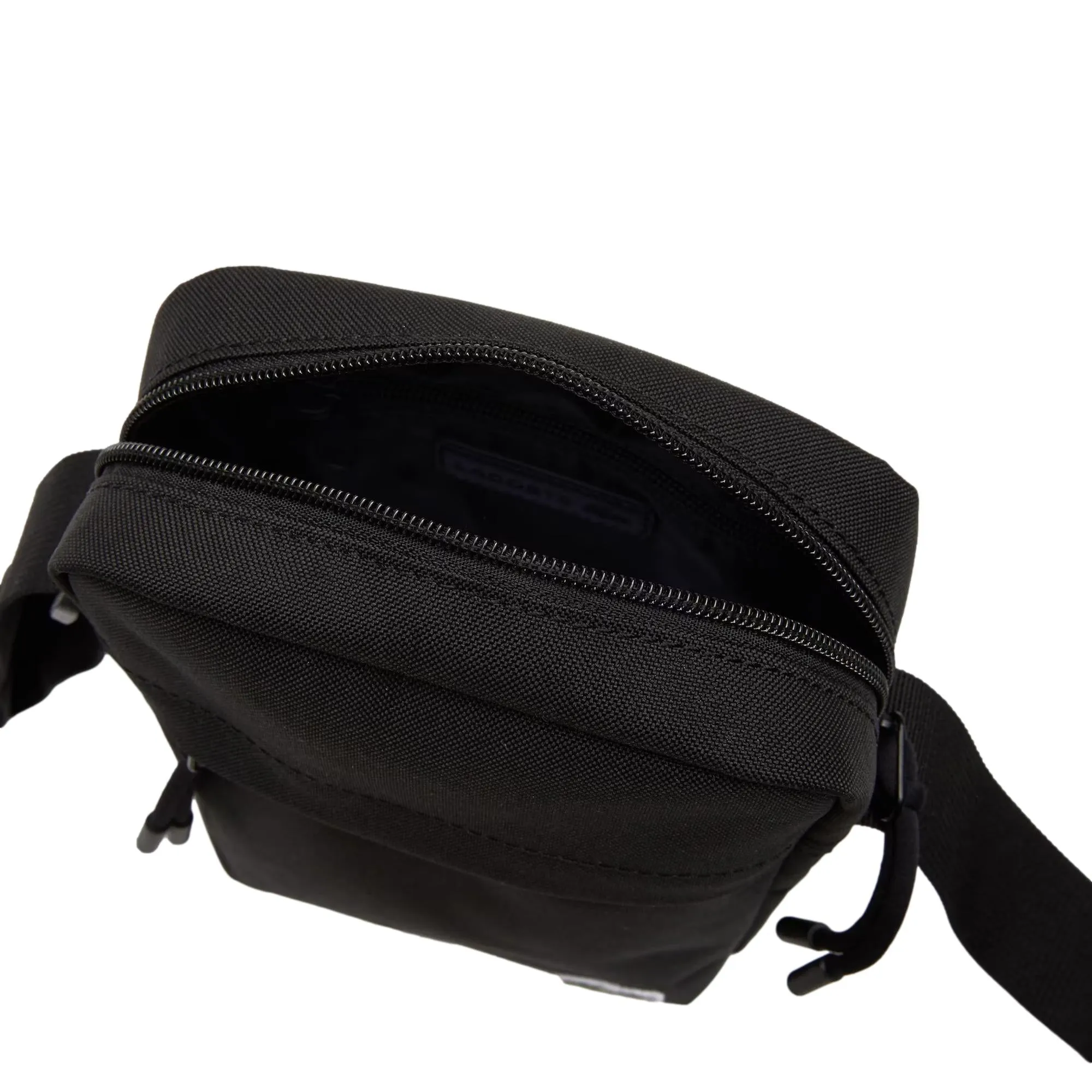 Lacoste Unisex Zip Crossover Bag - Black