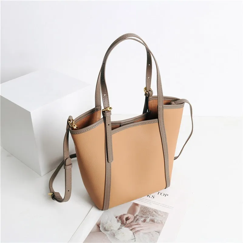 Leather Work Office Hob Bag For Women