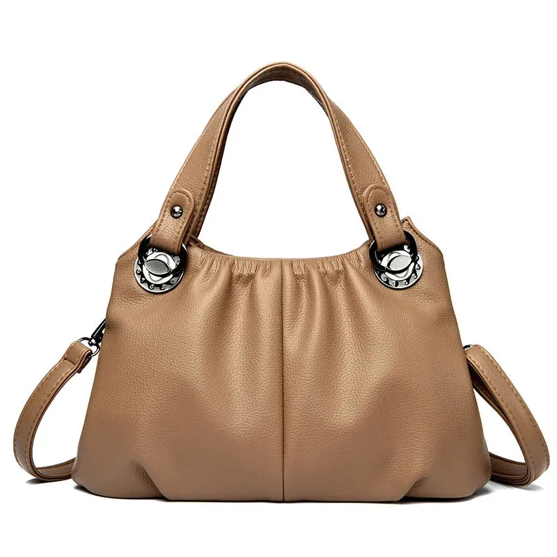 Luxury High-Quality Genuine Leather Women's Shoulder Bag