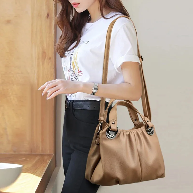 Luxury High-Quality Genuine Leather Women's Shoulder Bag