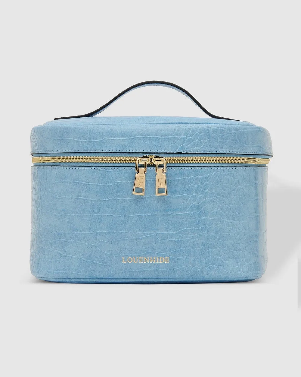 Madrid Beauty Case Croc Chambray