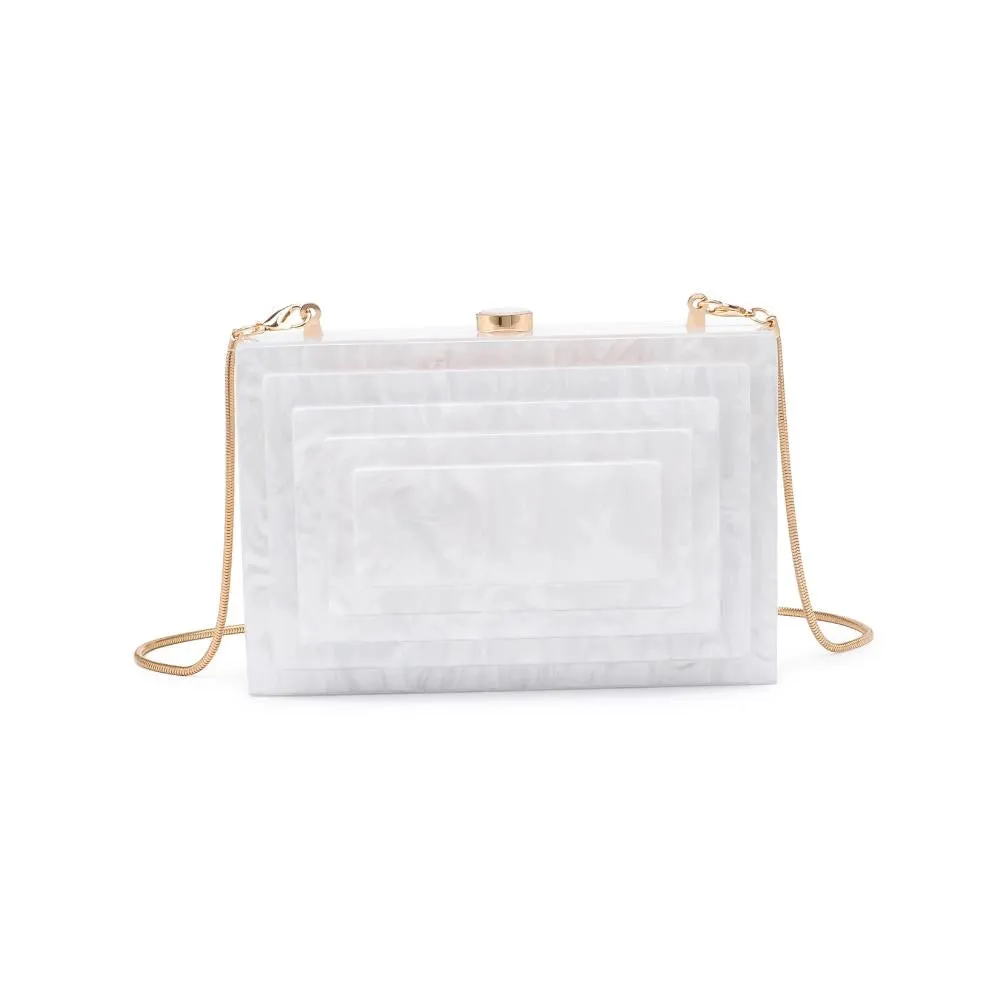 Molly Evening Bag - White