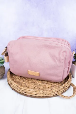 NGIL Pink Travel Ready Toiletry Bag