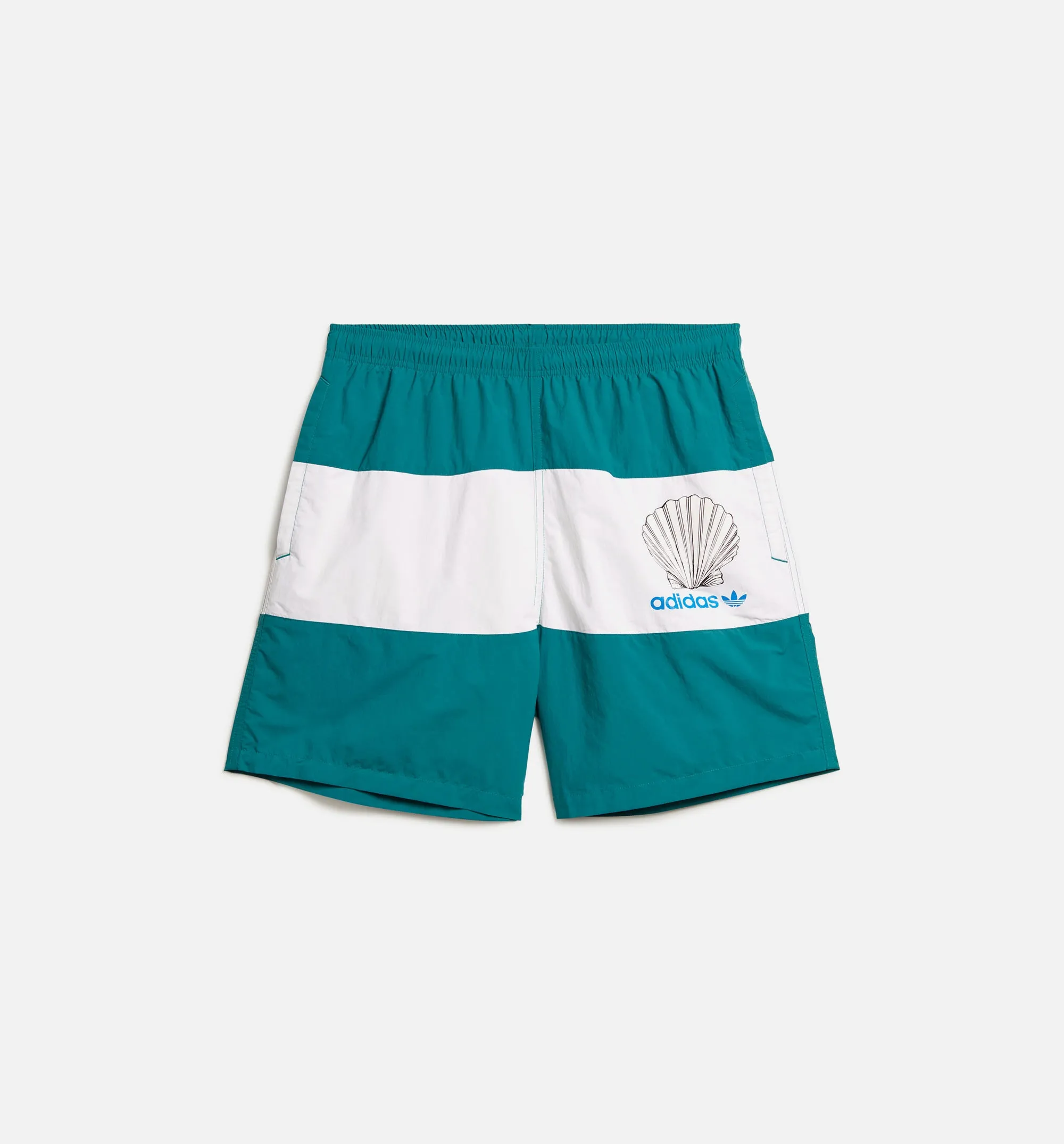 Noah Mens Shorts - Green/White/Blue