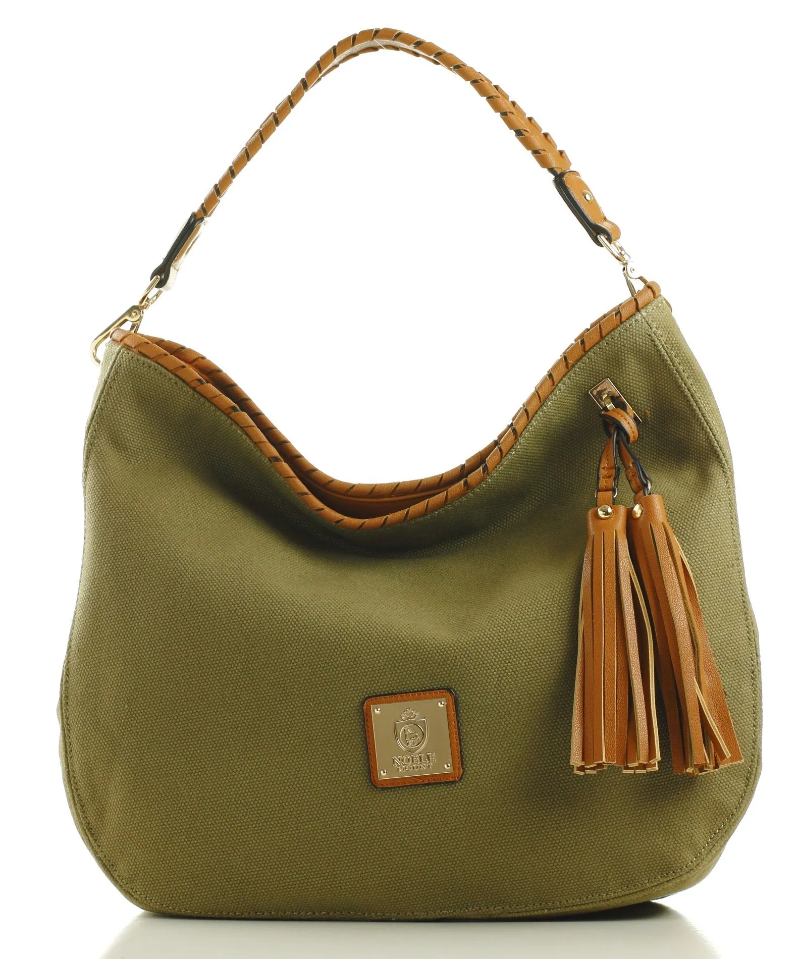 Noble Mount 'Eternity' Canvas Hobo/Handbag