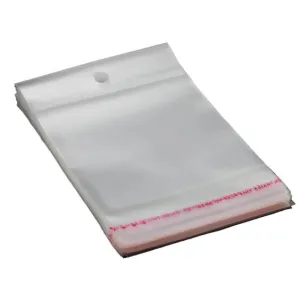 Polyprop Cellophane Selfseal Bags 11x17cm 100pack