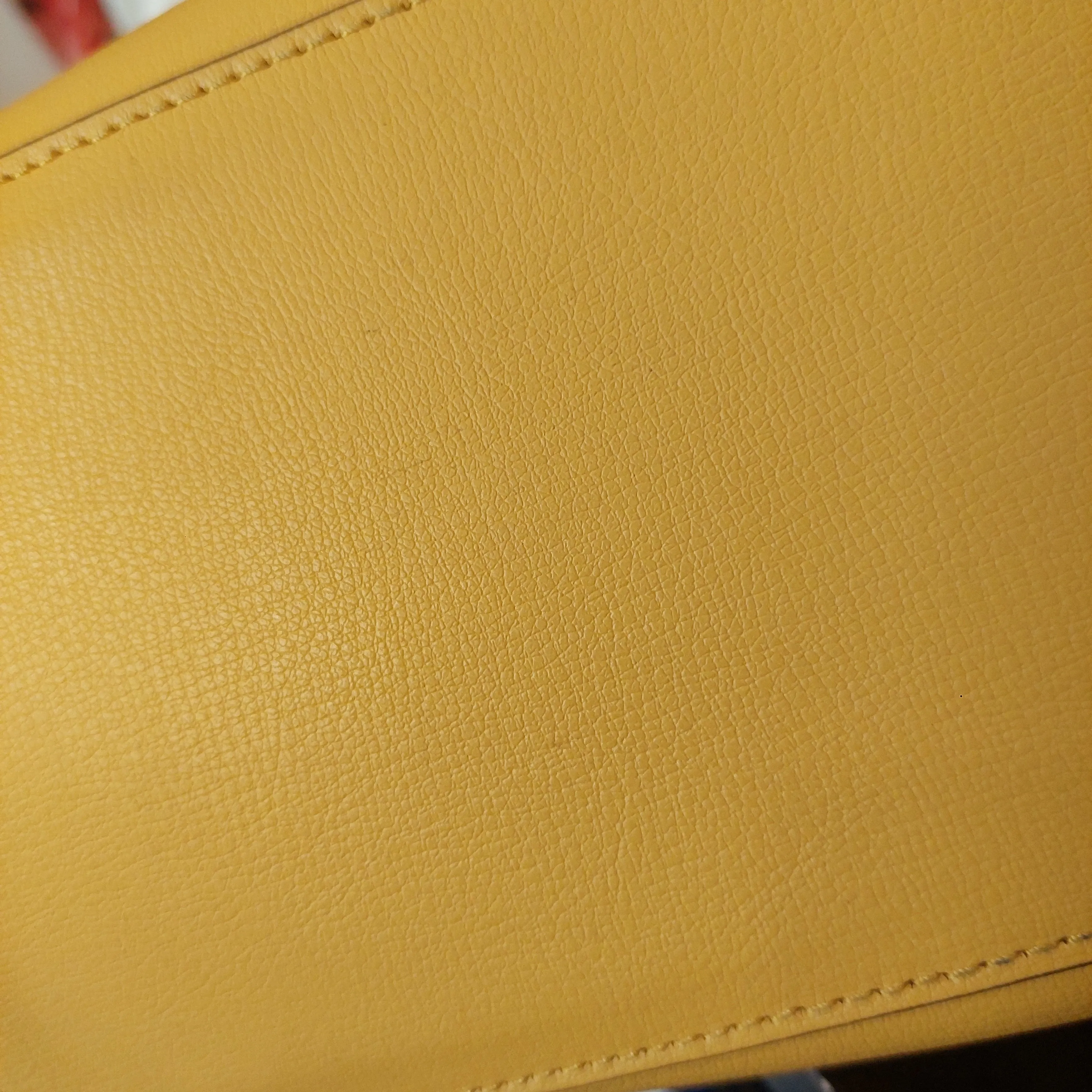 Pre-Loved Treasures - Kate Spade Yellow Harper Triple Compartment Leather Tote