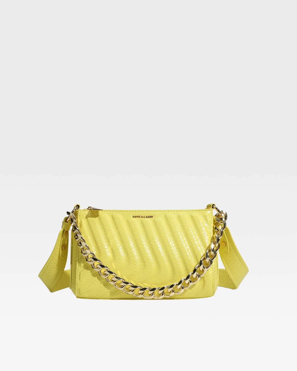 PY Shoulder Bag in Yellow