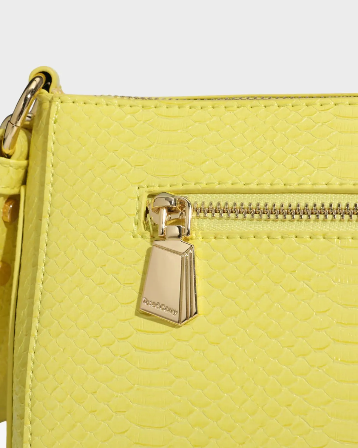 PY Shoulder Bag in Yellow