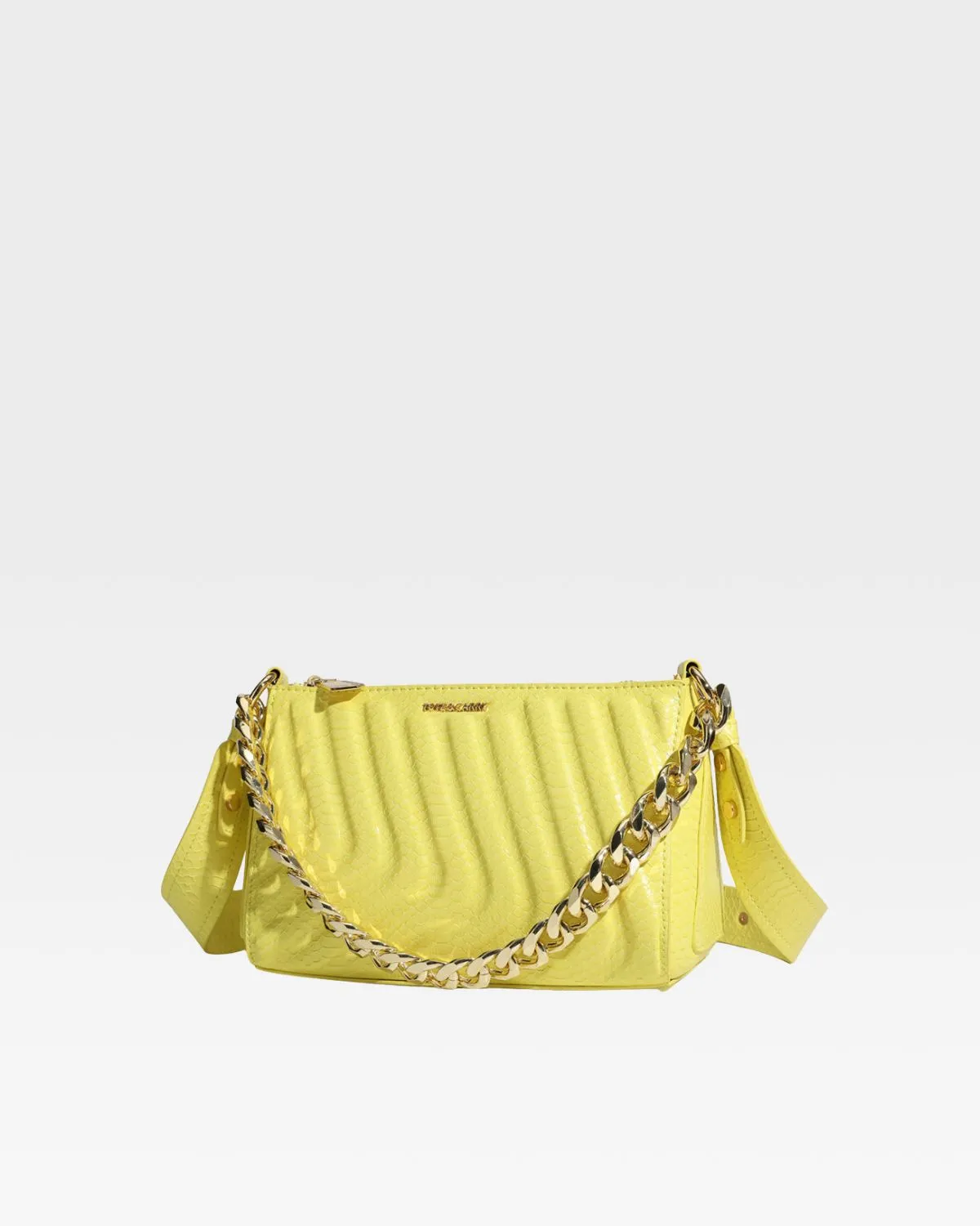 PY Shoulder Bag in Yellow