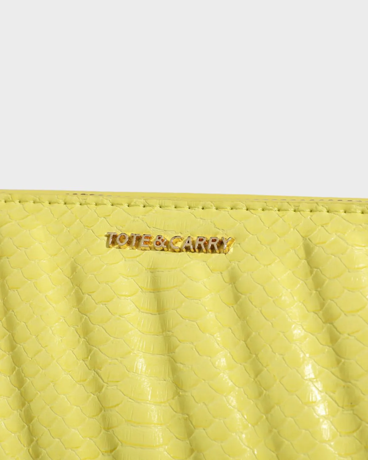 PY Shoulder Bag in Yellow