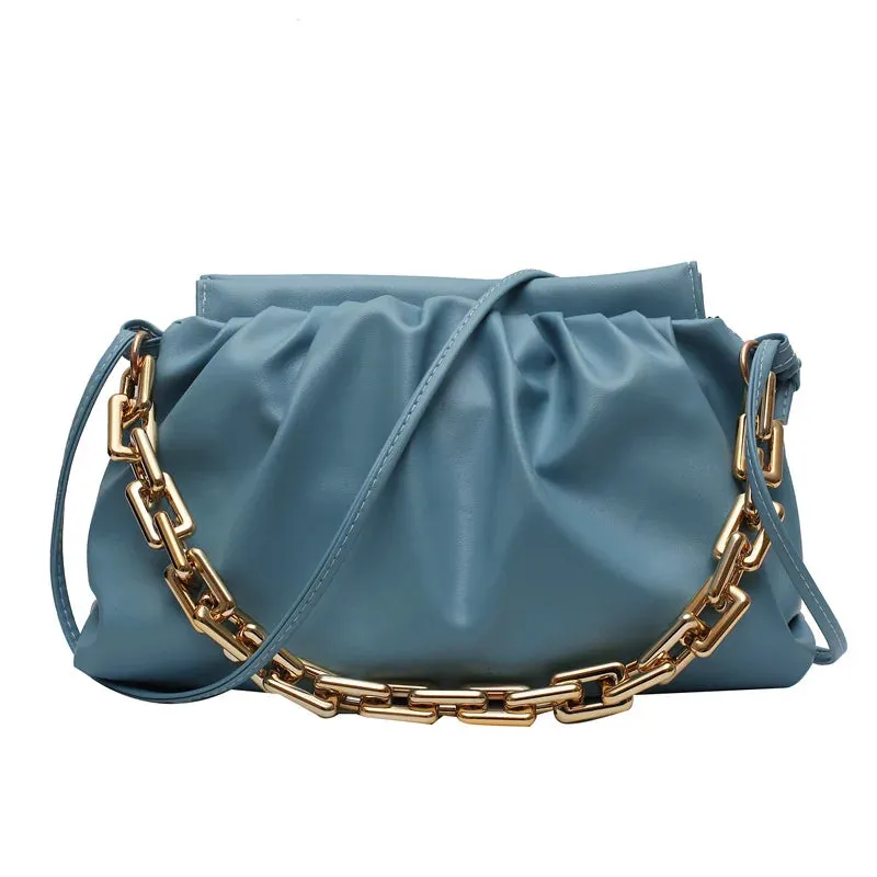 Retro Chain Link Hobo Bag