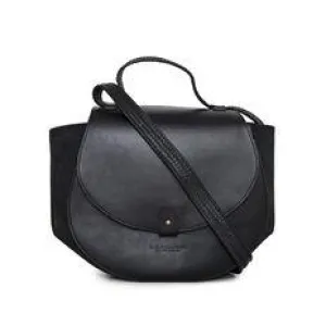 RMW Leather Saddle Bag in Black