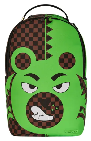 Sprayground Green Money Bear DLXSV Backpack