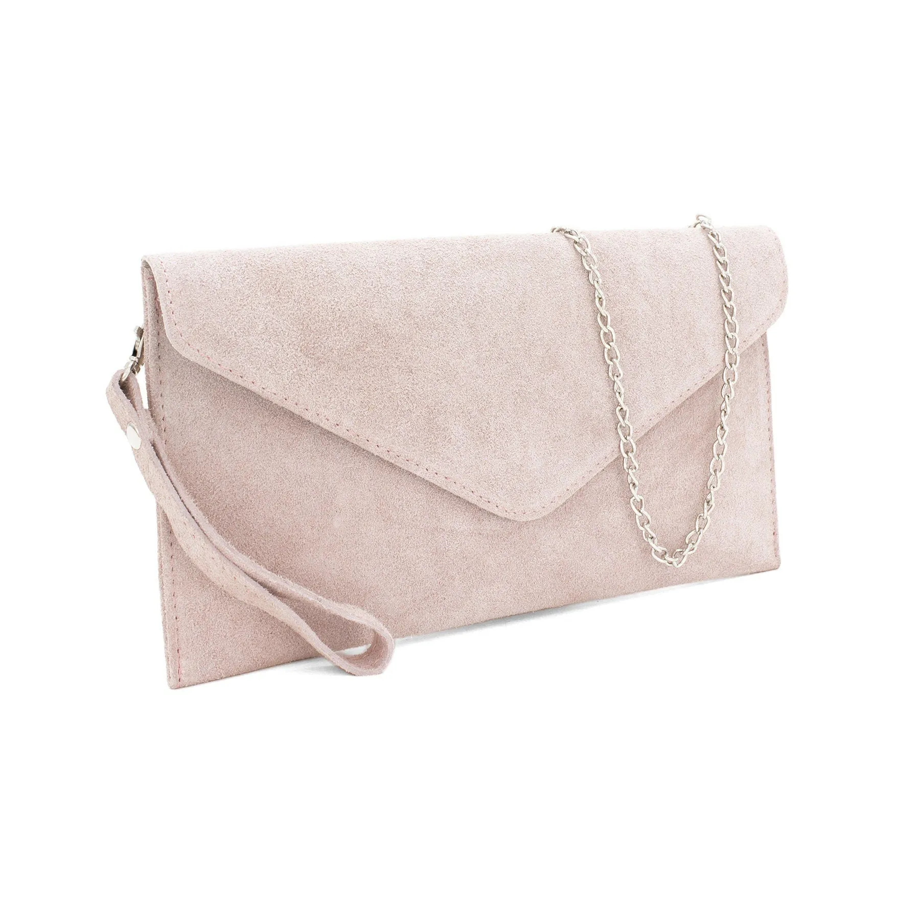 Stone Ivory Envelope Clutch Bag