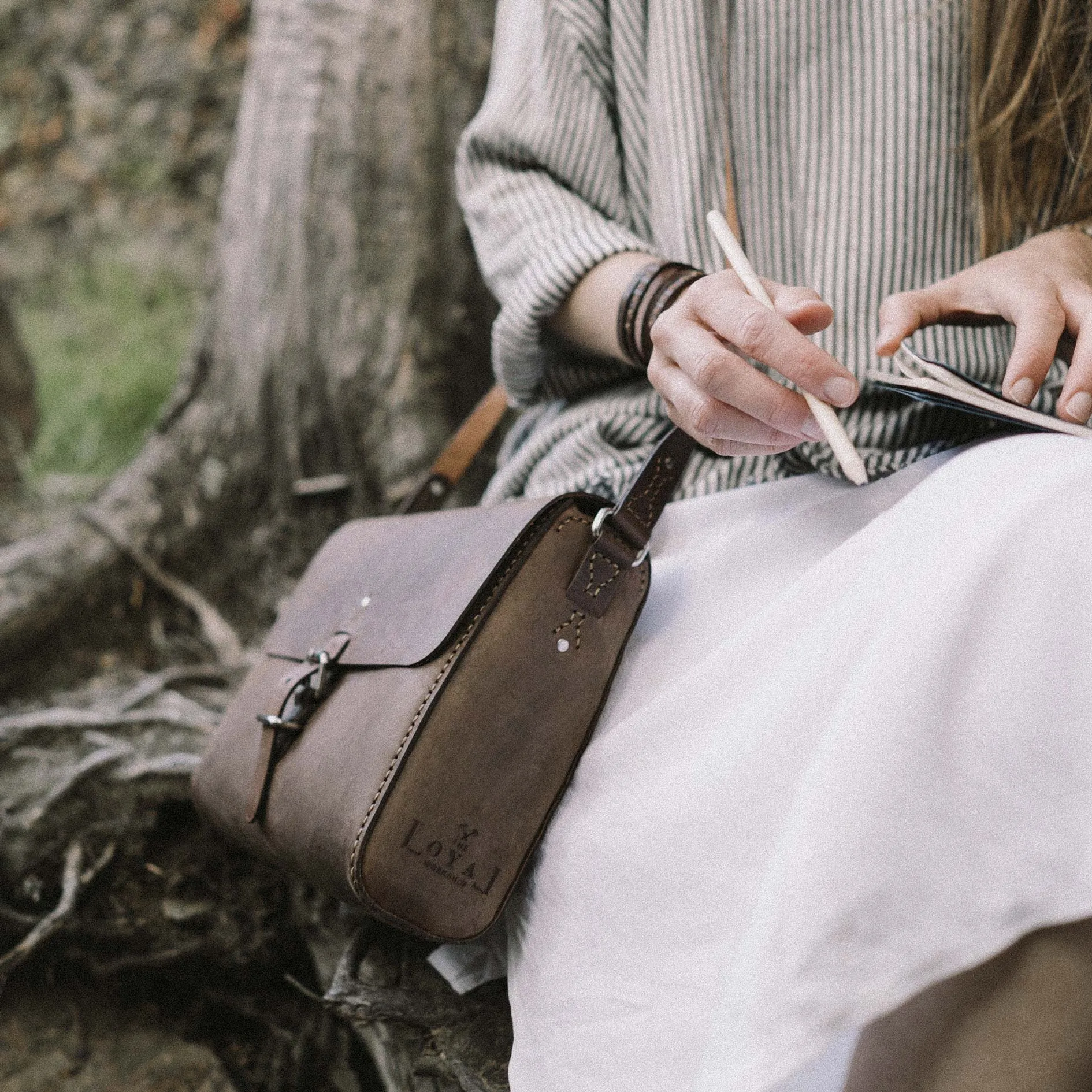 THE COMPANION SATCHEL – VINTAGE BROWN