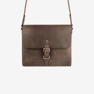 THE COMPANION SATCHEL – VINTAGE BROWN