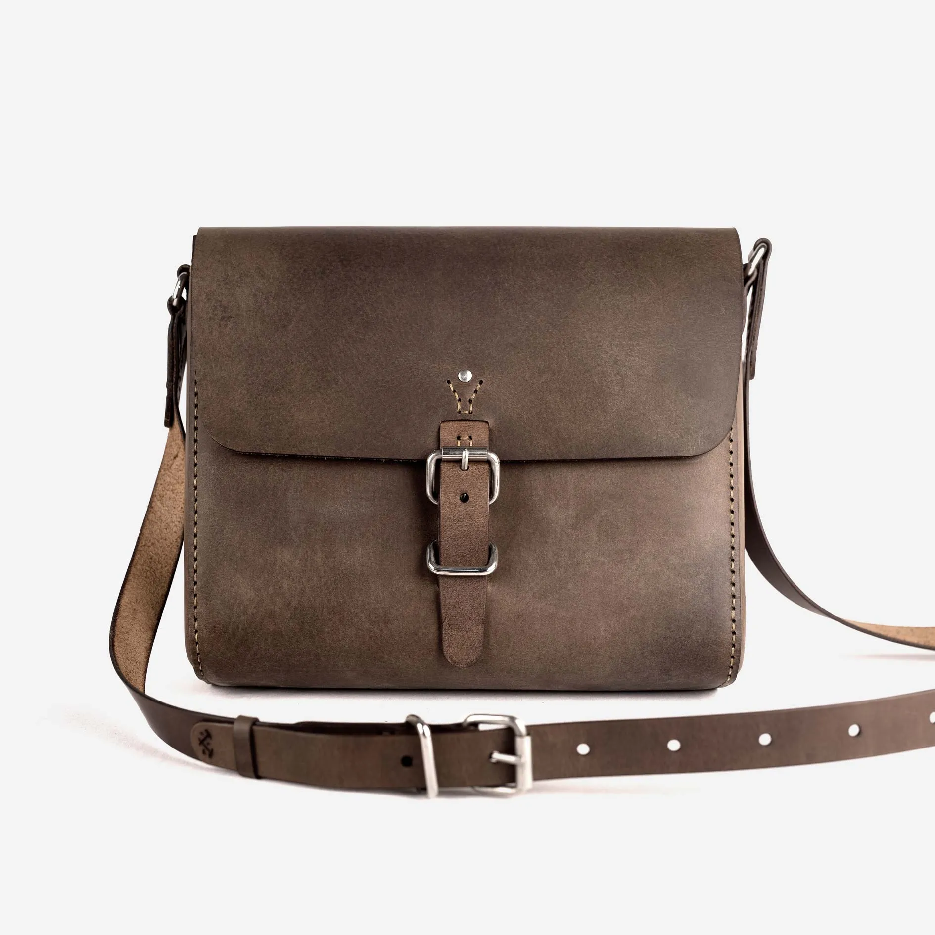 THE COMPANION SATCHEL – VINTAGE BROWN