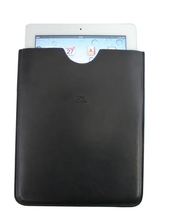 Tony Perotti Italian Black Leather iPad Case