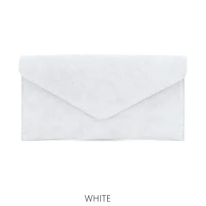 White Envelope Clutch Bag