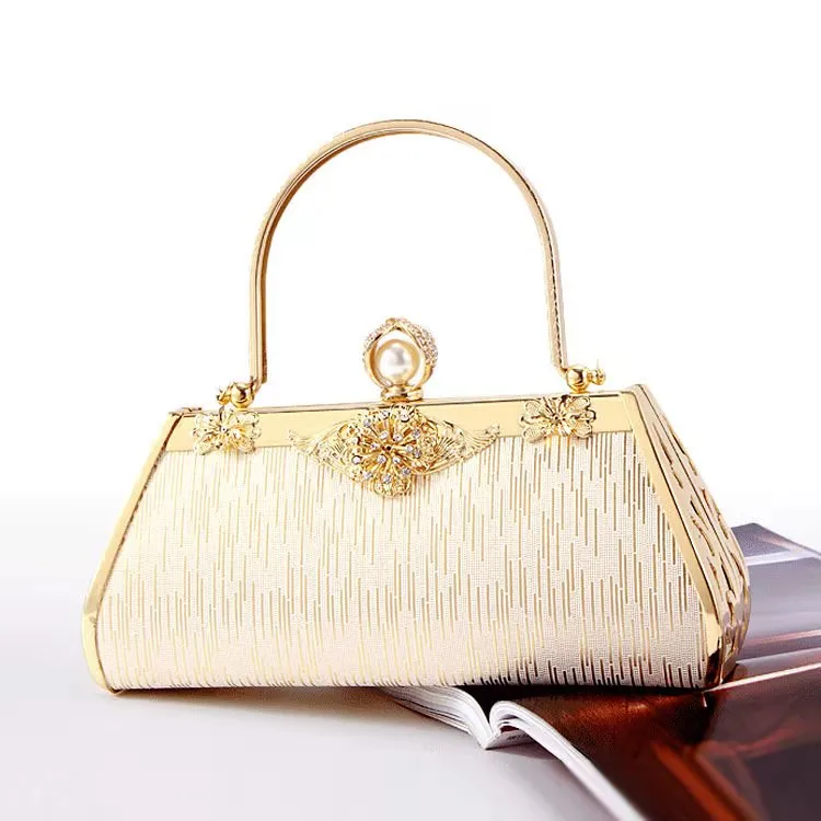 Women Luxury Handbags Diamonds Metal Small Day Clutch Party Evening Dress Evening Bags Wedding Female Purse Bags